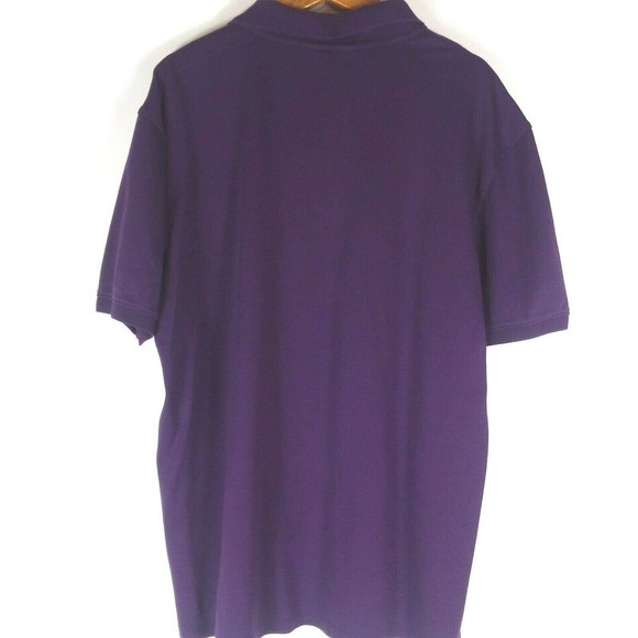Calvin Klein Men's Polo Purple Shirt Size XL - Picture 5 of 7